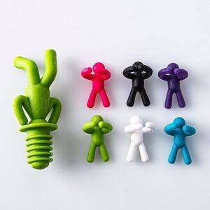 Umbra Drinking Buddy Charms Glass Identifiers & Wine Topper Bar Accessories. NEW